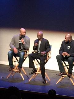 gloriadavi's tweet image. Awesome LA screening #LEwithRubyDee  @GlynnTurman interviewing the LE team @mutaali @JevonFrank @EbonyRep