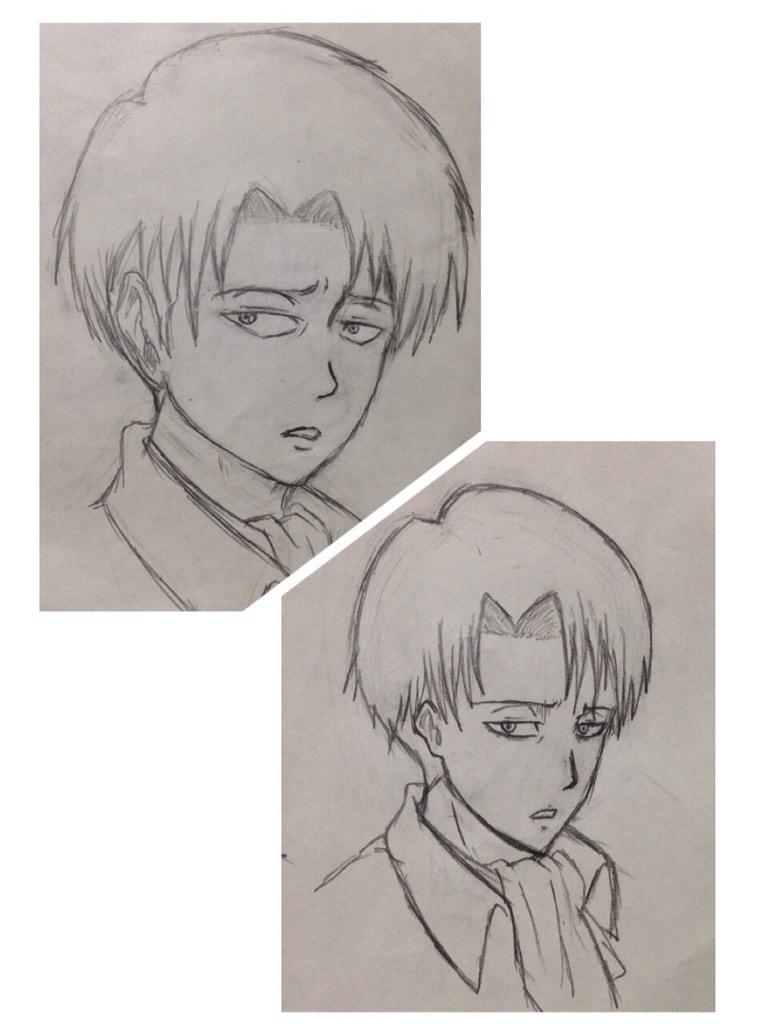 大分前に描いた絵を見つけたから、どれだけ上達したのか比較するために同じ絵を描いてみた 