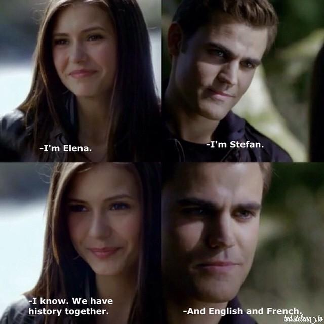 vampire diaries stefan and elena quotes