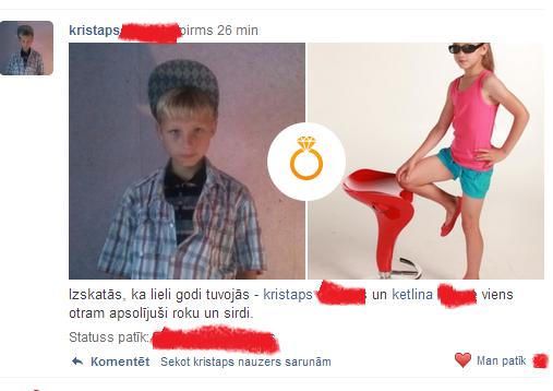 Ko lai,saka īsta pirma nopietna mīlestība 10.gados.