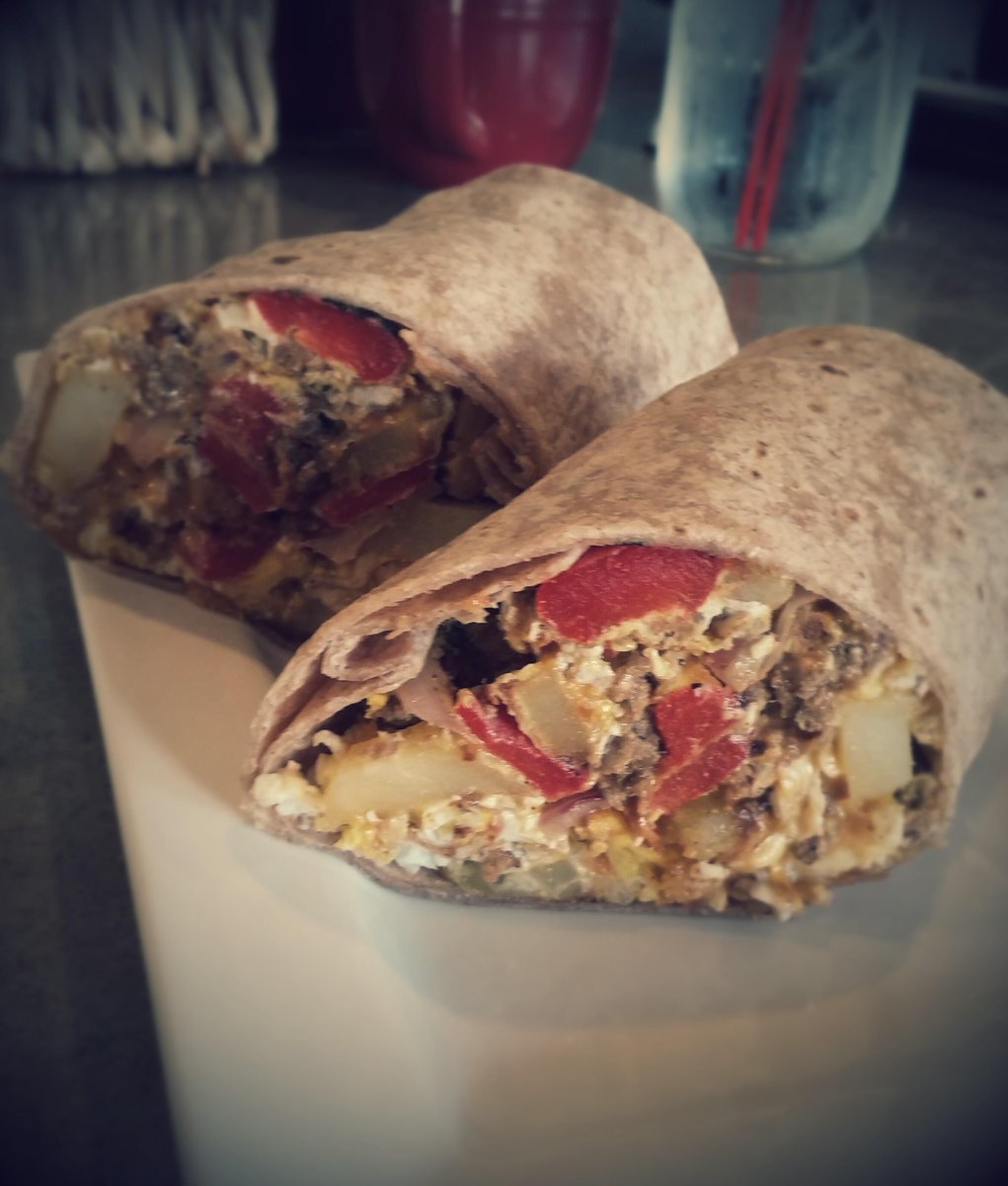 Southwest Wrap. Saturday Brunch.