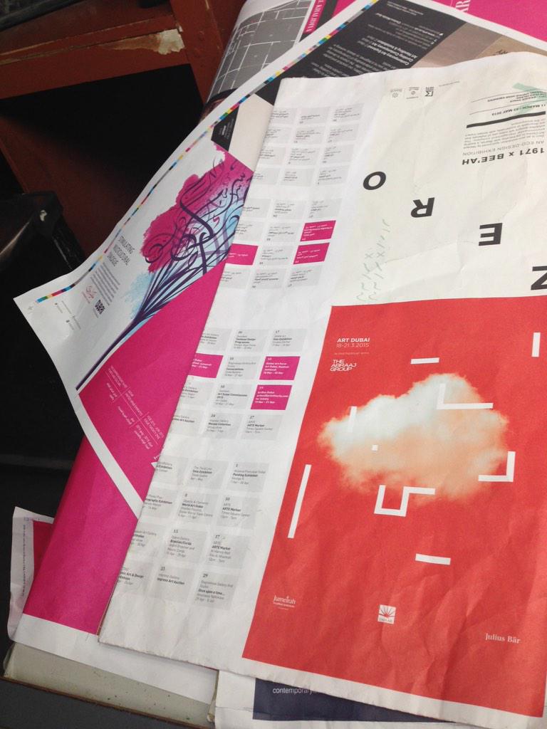 thedeesigner's tweet photo. Last touch ups and approvals before we get the #ArtMap @ArtintheCity awesome colour or what?! http://t.co/T7RjQEf8k7