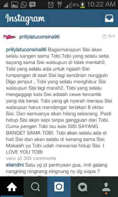 AliciousHome's tweet photo. Bakalan kangen banget nih sama TOBI:'( http://t.co/71x8alu8Wm