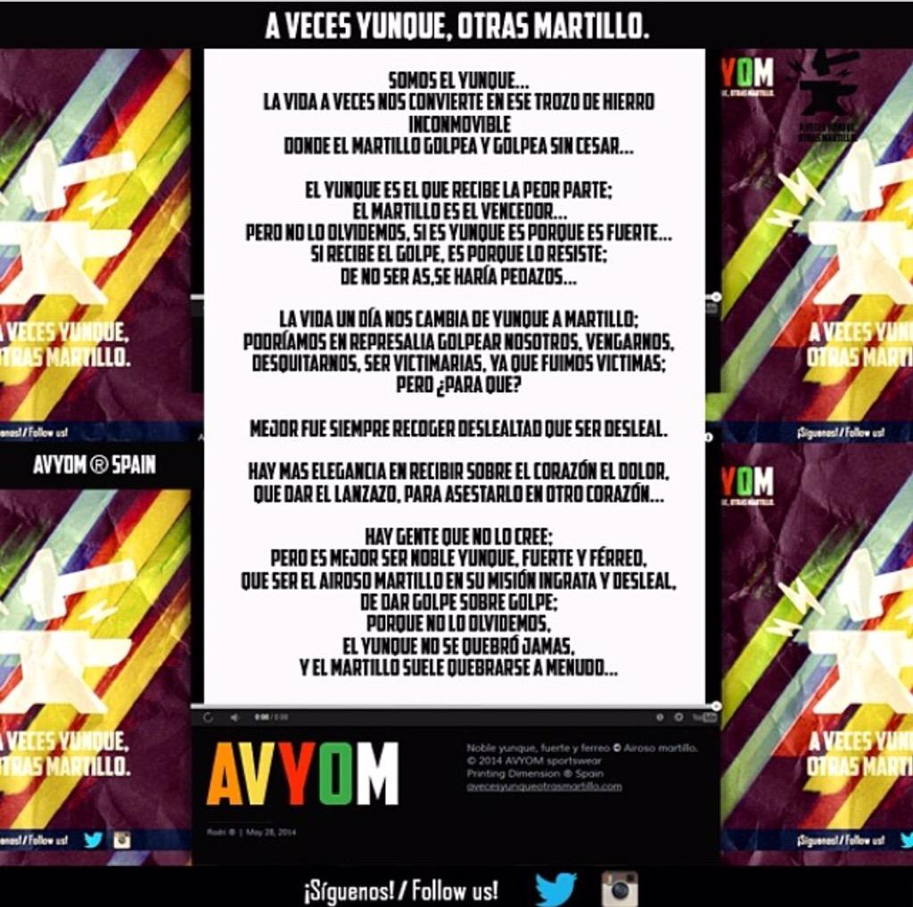 Torres's tweet photo. La leyenda de Yunque y el Martillo
¿Quién eres tú?
A veces Yunque, otras Martillo.
@AVYOM_  #filosofiadevida http://t.co/V2Je6PaZV3