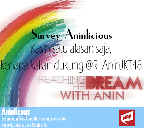 Aninlicious's tweet photo. Cukup mention sini aja alasan kalian, jika panjang kasih (c) diakhir Tweet! 
Yuk ikutan, ditunggu sampai nanti malam http://t.co/r8QobPa6qU