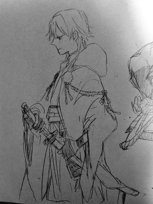鶴丸もらくがき