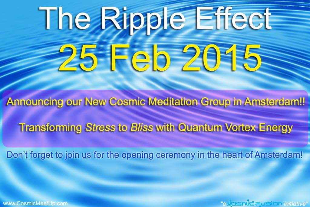 kosmicfusion's tweet image. #meditation #QuantumVortex #Stress to #bliss #Amsterdam #25Feb