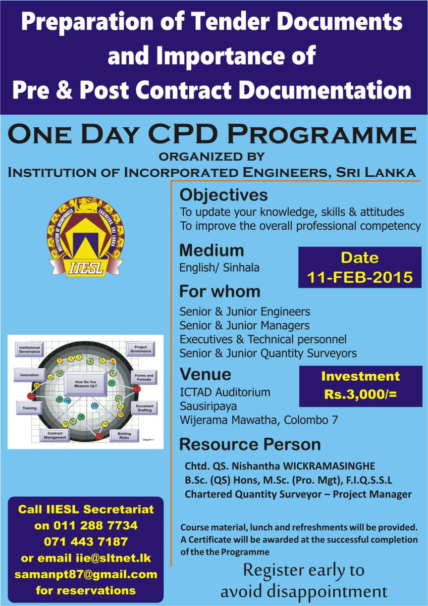 officialIET's tweet photo. special offer for student members of IIESL (RS.1000/=). pl bring iet id card(2010 batch Civil students) http://t.co/NYLQlIJep6