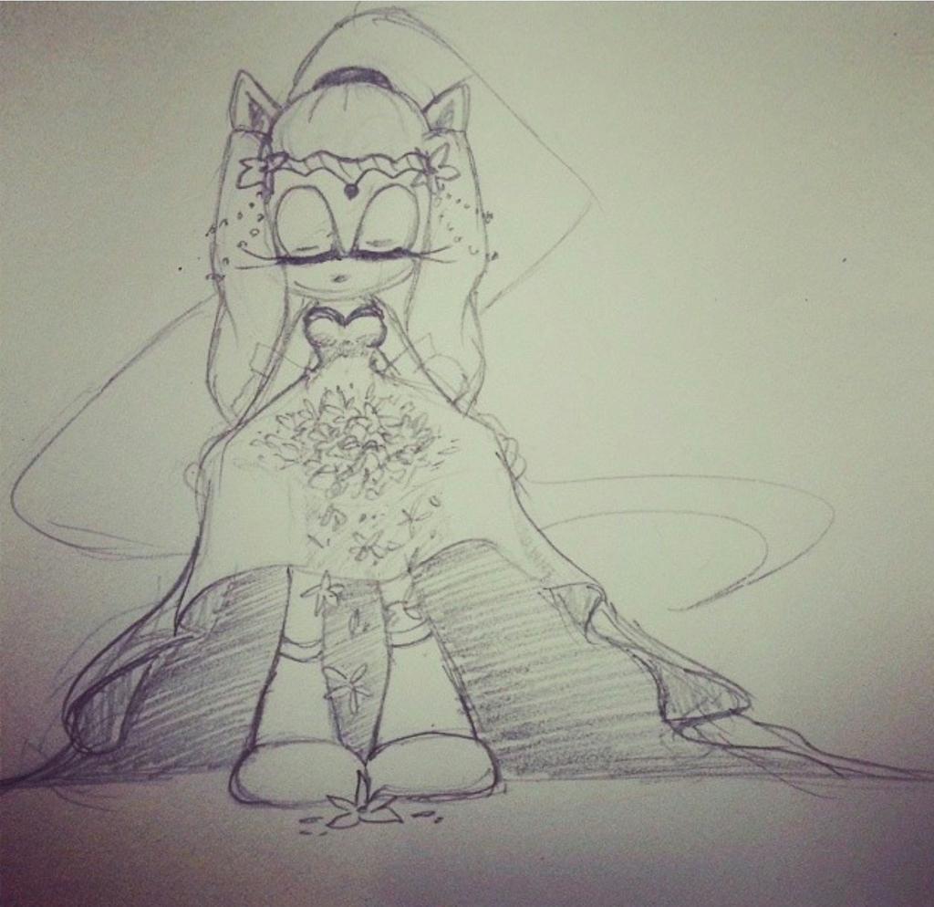 NotChobi's tweet photo. Sketched something here. Rune as a flower maiden~🌼
#flower #FlowerMaiden #sketch http://t.co/ohU3VMtO3k
