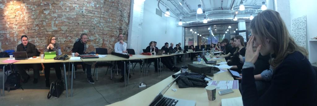 merisamartinez's tweet photo. .@DiXiT_eu discussion of modeling and tool development in scholarly editions #dixit3 http://t.co/9QXHpfU6pP