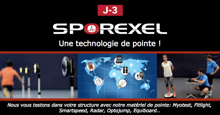 Sporexel's tweet image. J-3 : #Sporexel testing physique dans votre infrastructure avec du matériel de pointe #myotest #optojump #fitlight