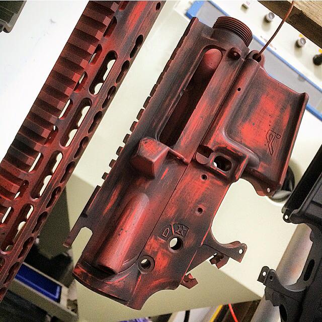 FCC_Coating's tweet photo. #fightclubcustom #fightclubcustomcoating #cerakote #cerkotehk #battleworn #usmc #armorblack http://t.co/CNTYFQdXBC