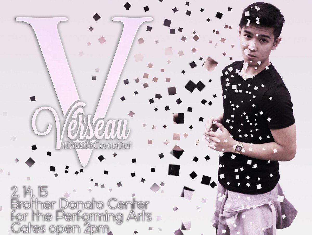 Verseau2015's tweet photo. Catch your schoolmates and friends at Verseau Fashion Show! Tickets are P150!
#DareToComeOut http://t.co/CaDyPBYqsC
