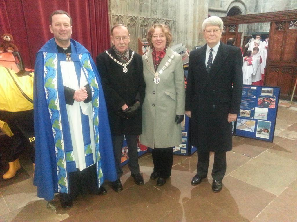 We had a packed <a href="/priory900/">Priory 900</a> this morning for The Great Gale Memorial service. #MayorofBridlington