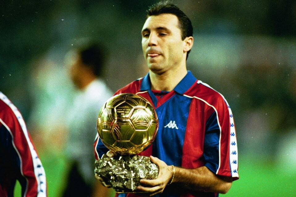 Happy birthday to Barca legend Hristo Stoichkov. feliz cumpleaños 
