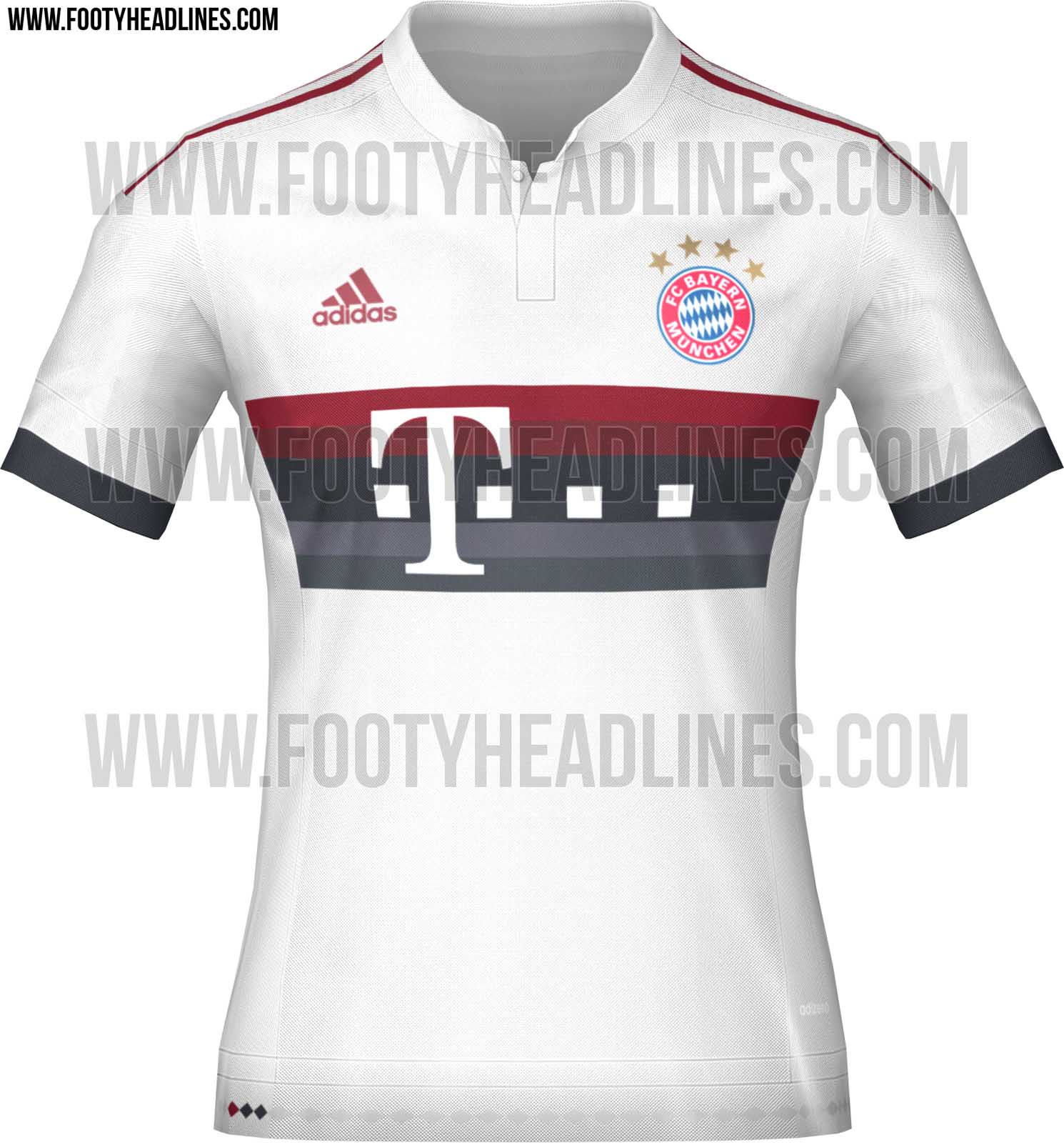 Bayern Munich Jersey (home, away, 3rd)