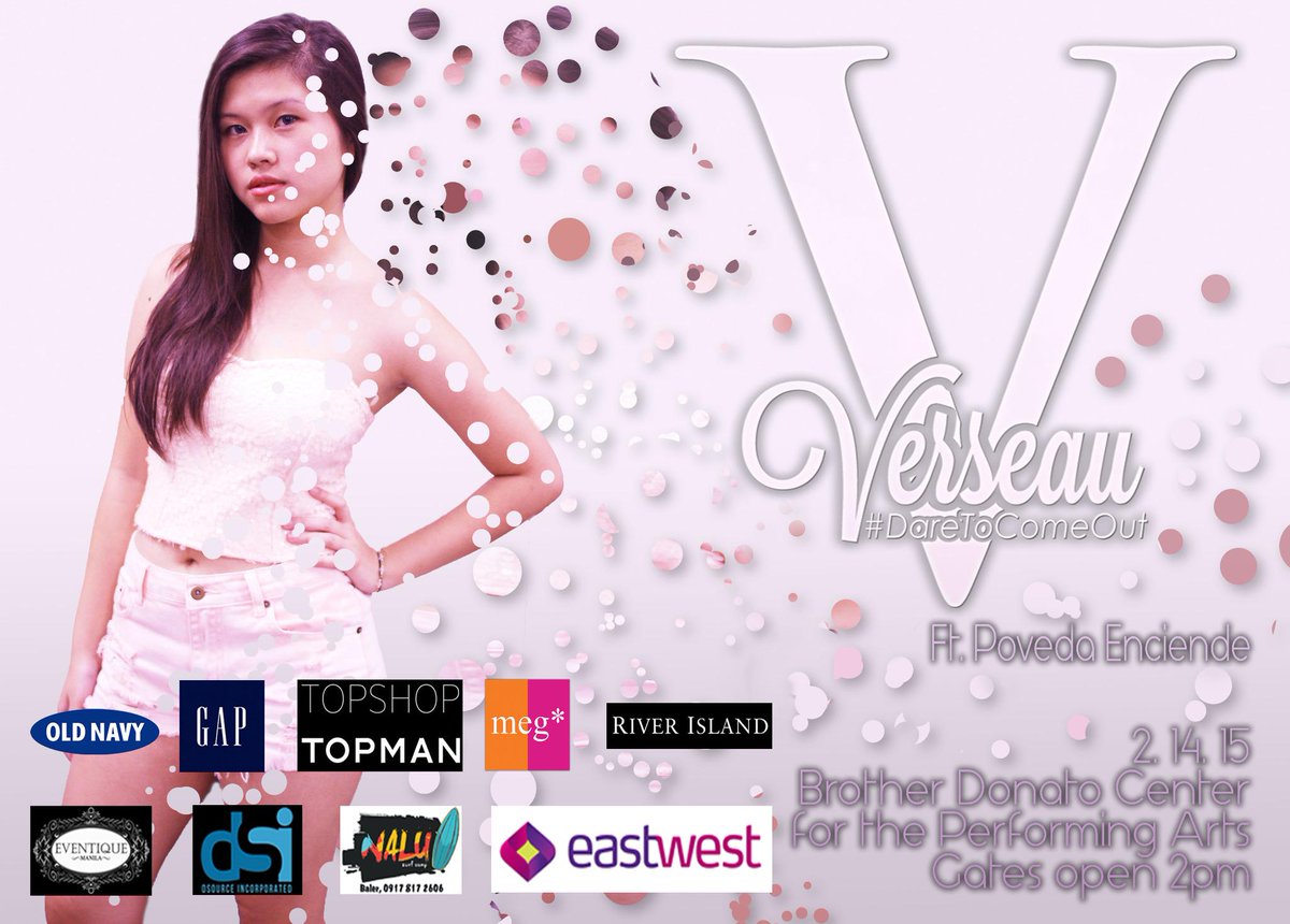 Verseau2015's tweet photo. Aphrodite, the Goddess of Love, requests that you catch her at Verseau! Tickets are P150. #DareToComeOut http://t.co/NlzDIIYIOH