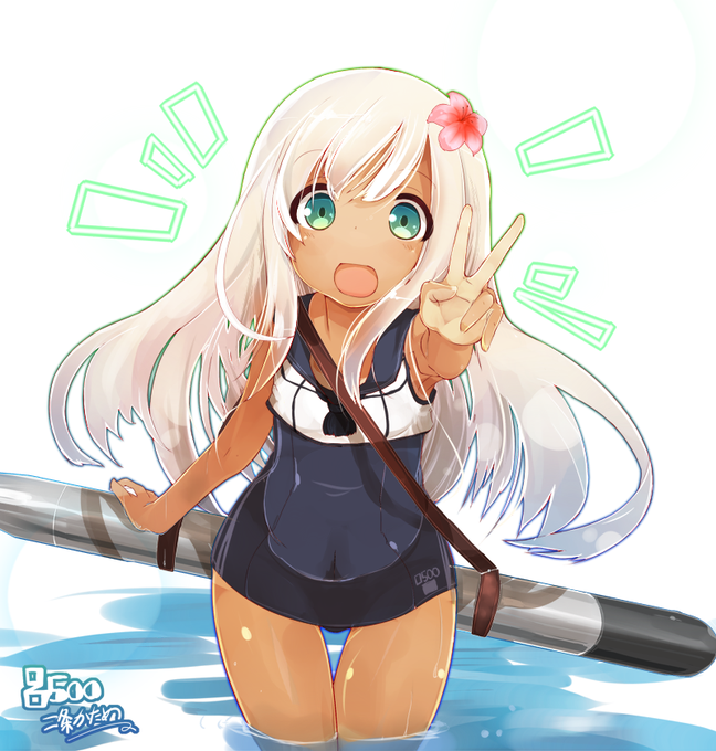 ろーちゃん。寡黙な子がオリョクルを経て元気っ子になった・・・まさか伝説のオリョクルエンジョイ勢? 