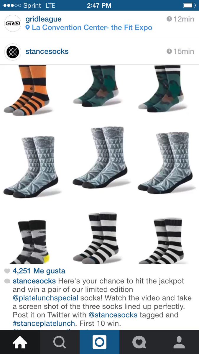 amaury14's tweet photo. @stancesocks #stanceplatelunch #theuncommonthread http://t.co/Ygve5rJ5aG