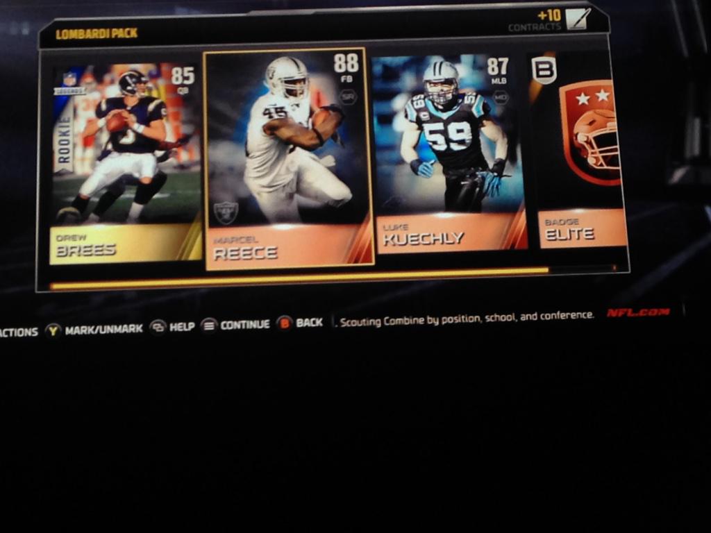 Wersh's tweet image. My Lombardi pack