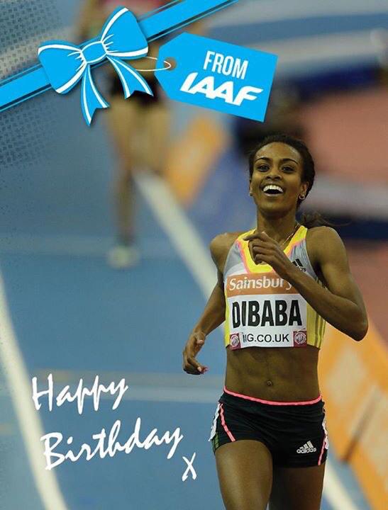 Happy birthday to triple world record holder Genzebe Dibaba! 
