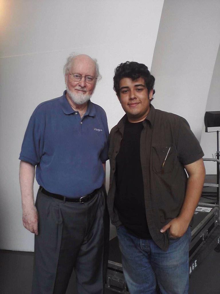 Happy birthday to the great John Williams! 2011.   
