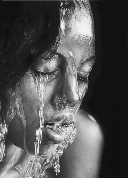 _Paisajes_'s tweet photo. Esto no es una imagen, es un dibujo a lápiz por la artista rusa Olga Melamory. Impresionante. http://t.co/k3KQj6Ib3v