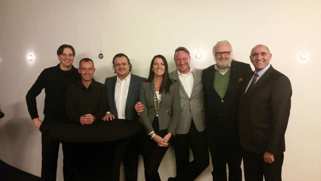 ColumbusTrophy's tweet photo. Some finalists just pitched at the @EPCAS1 Winter Assembly: ICO Catering, @StableTable_Co @restocheck @flammkuchennl http://t.co/tT8du5vD5V