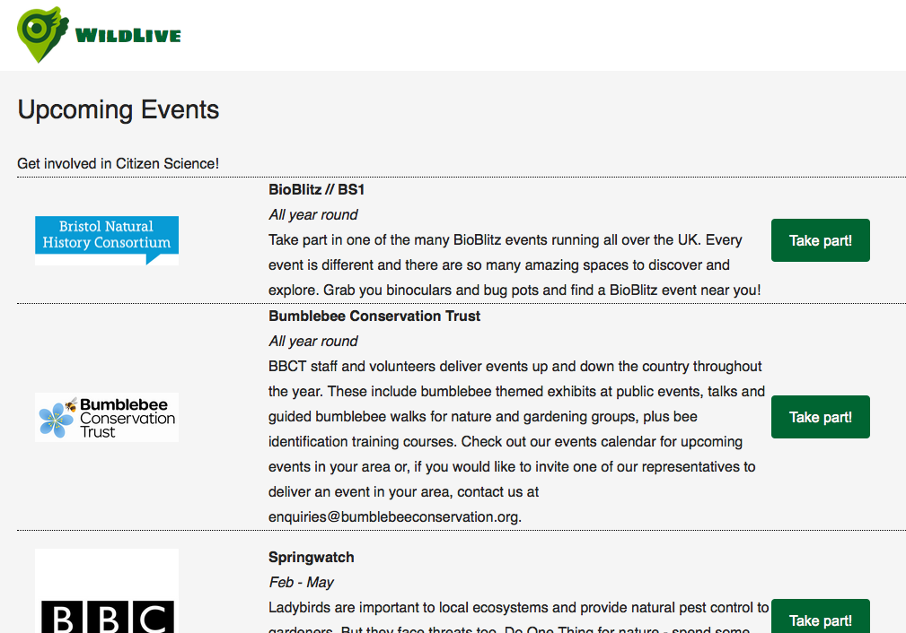 chrisquinnr's tweet photo. @WildLiveAppHQ More screens: #greentech2015 app - Events participation is key part, useful for orgs large &amp; small http://t.co/8hrLYCTh5H