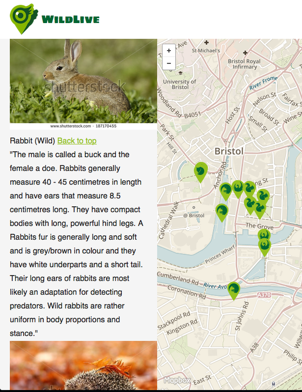 chrisquinnr's tweet photo. @WildLiveAppHQ More screens : Need help identifying something? Our help section can educate &amp; inform #greentech2015 http://t.co/29cRTDhvuC