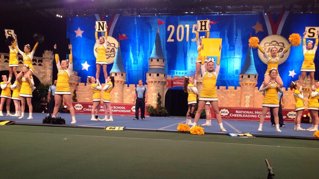 Sachem North High School knows how to sell a routine! Tons of energy at #UCAnationals!