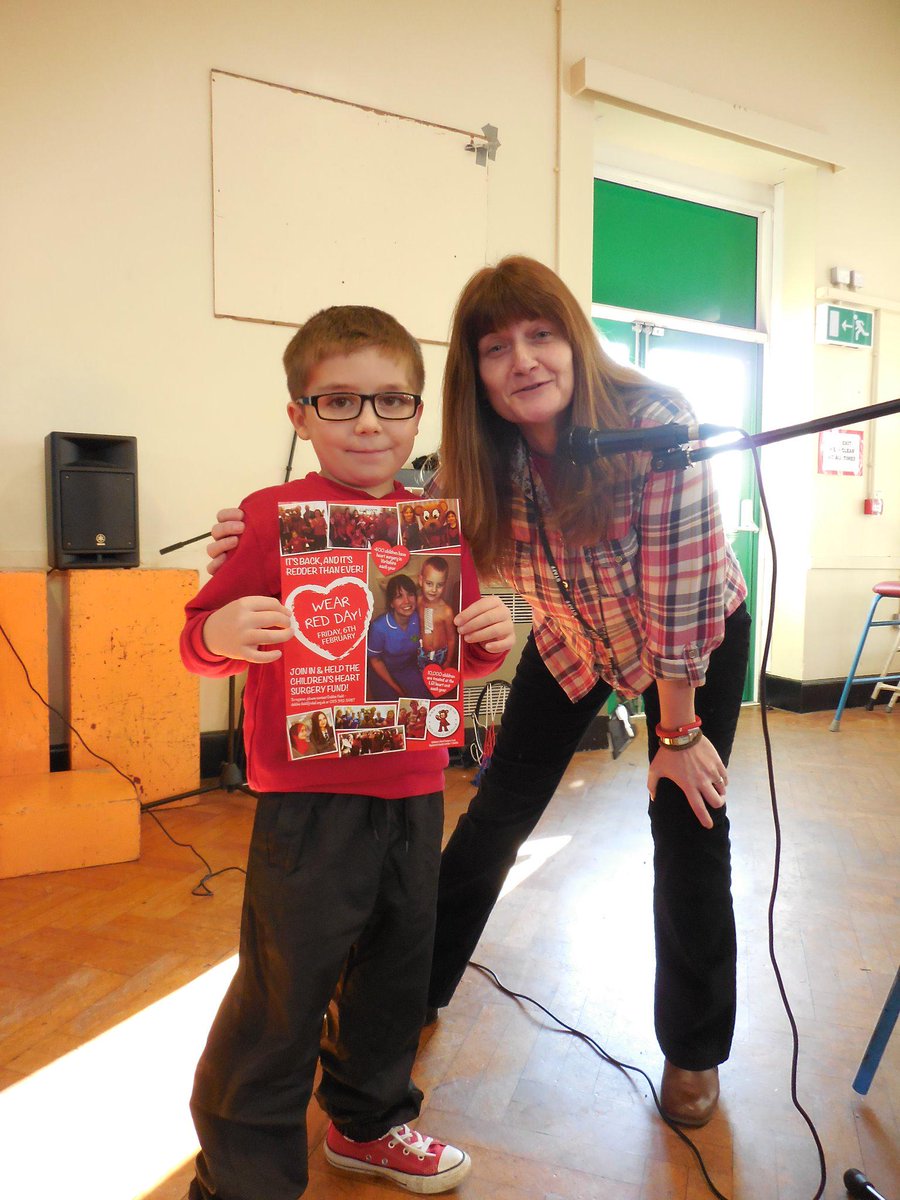 This is the brave young man who inspired our fundraising day on Friday for the Children's Heart Surgery Fund