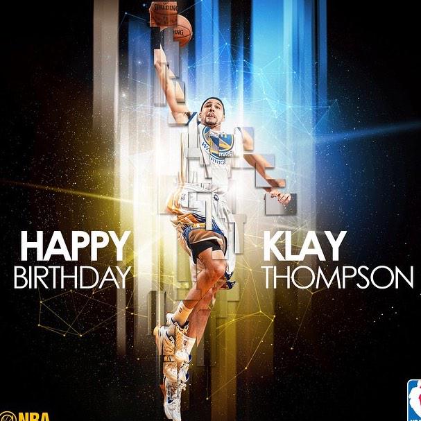 Happy Birthday Klay Thompson! 
