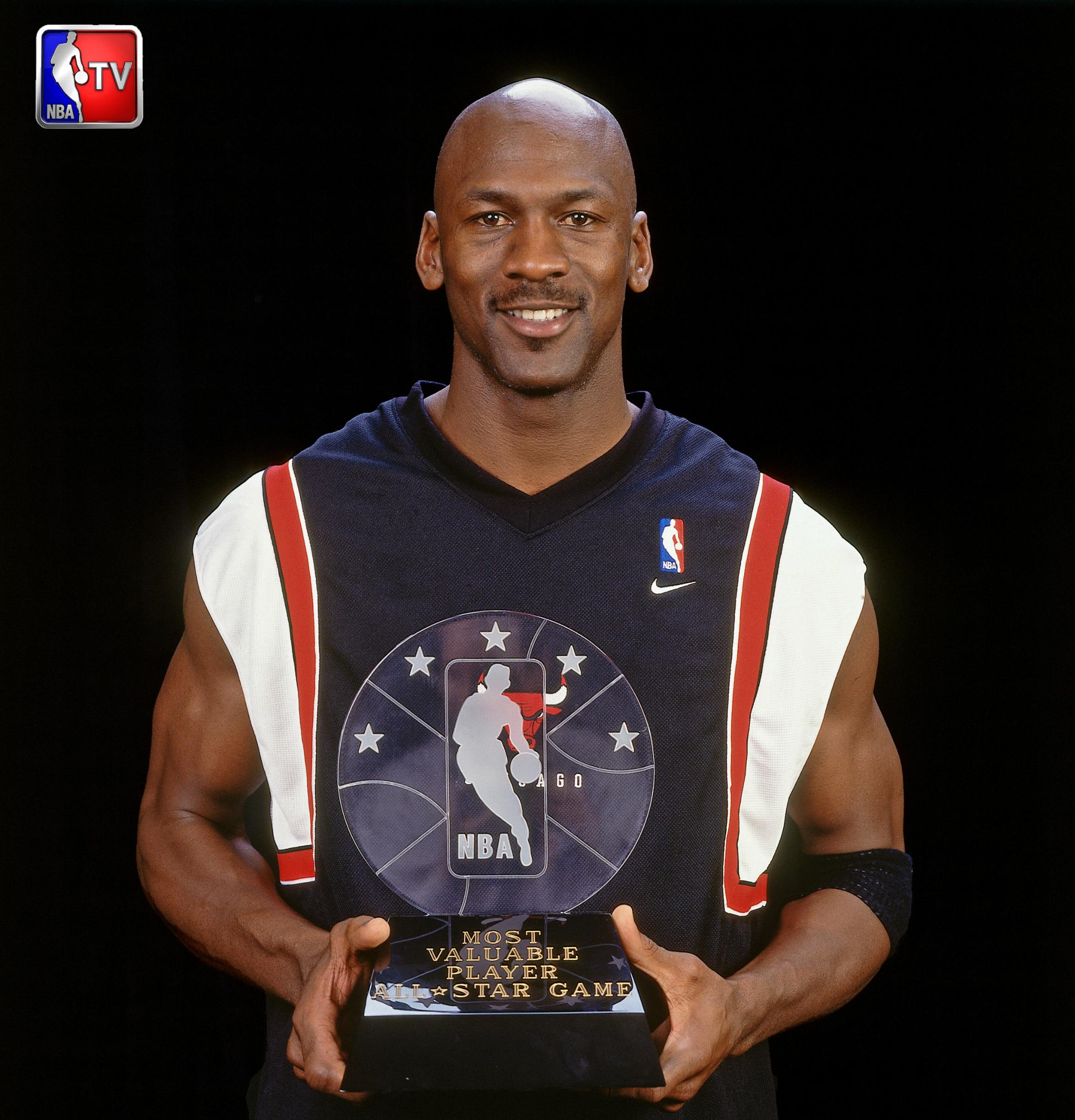 NBA TV on X: On this day in 1998, Michael Jordan became the oldest All-Star  Game MVP (34) by posting a 23-8-6 line.  / X