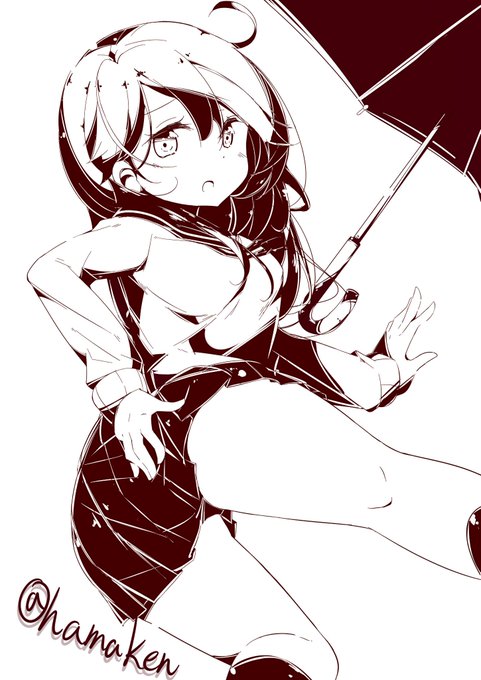 雨の日は滑りやすいので気を付けて!
ってことを身を以て教えてくれる潮ちゃん。 