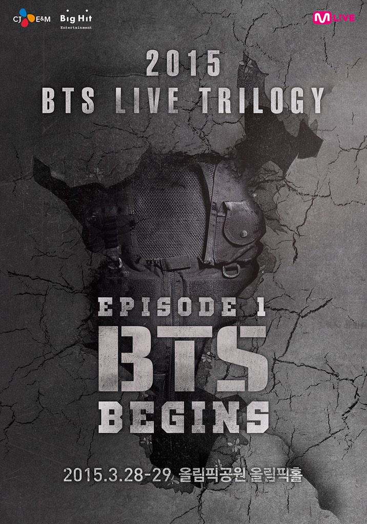 2015 BTS LIVE TRILOGY: EPISODE I. BTS BEGINS - is coming!