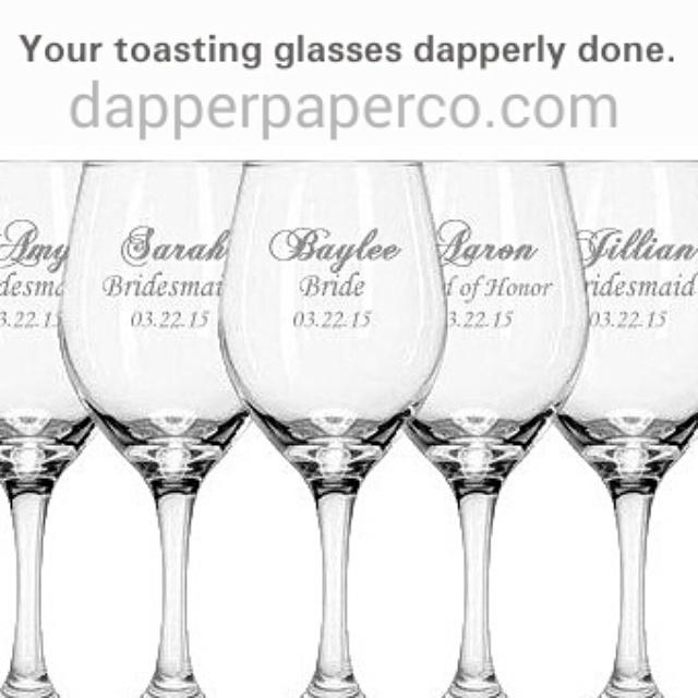 DapperPaperCo's tweet photo. Order ur #glassware with with us! #dapperpaperco #dapper #wedding #groom #weddingday #luxury #madeintheUSA #MarryMe http://t.co/s8YayFhfsf