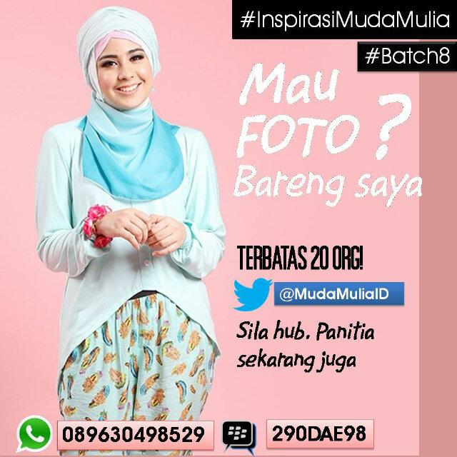 Utk yg brhasil mngjak 5 org tmnnya, bs foto dg guest speaker kita, mba Risty Tagor..Limited 20 org. Bs booking nm dlu