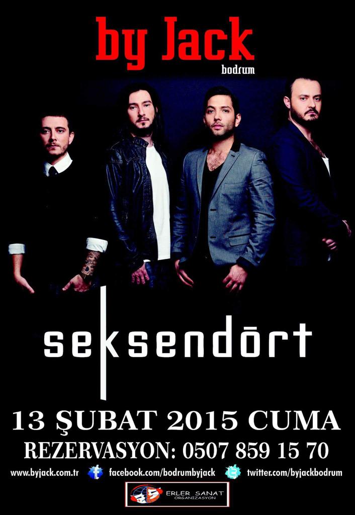 byJackBodrum's tweet photo. 13 Şubat Cuma SEKSENDÖRT by Jack Sahnesinde sizlerle.. Bu konser kaçmaz..! Rezervasyon Numaramız 0507 859 1570 http://t.co/Zt5nRCzrir