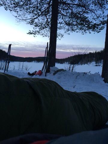 TrollAdventure's tweet photo. Trolltunga Adventures guides had one night out in the open tonight. #winter #training #gear #test http://t.co/ElEzsGJbBh