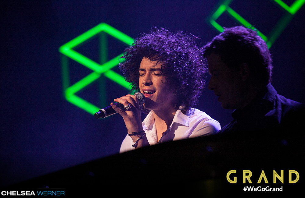wegogrand's tweet photo. We’re happy that @julianperretta is with us every night to sing this GRAND track “Tales Of Tomorrow”.. #WeGoGrand http://t.co/9aZFT4FtQz