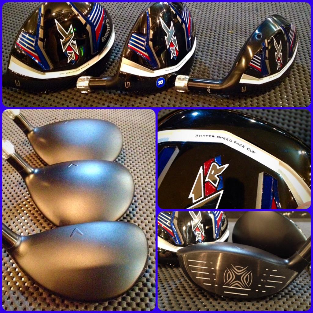 RDSBarath's tweet photo. These @CallawayGolf XR's are ready for testing! @HashtagChad #XRSpeed #berthafast @daveglasbey @Clunger22 http://t.co/QY5fBaNLAv