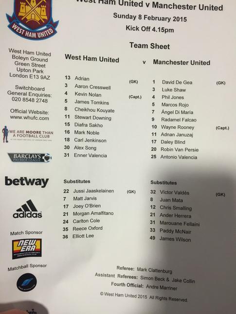 West Ham United FC v Man U B9VSzNfIMAAfFCu