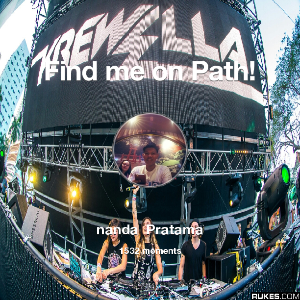 Ananda_aurelia's tweet photo. I've shared 1,532 memories with my friends on #Path - see them now at http://t.co/U1f5IkEIrV! #thepersonalnetwork http://t.co/VWu7mq7LBQ