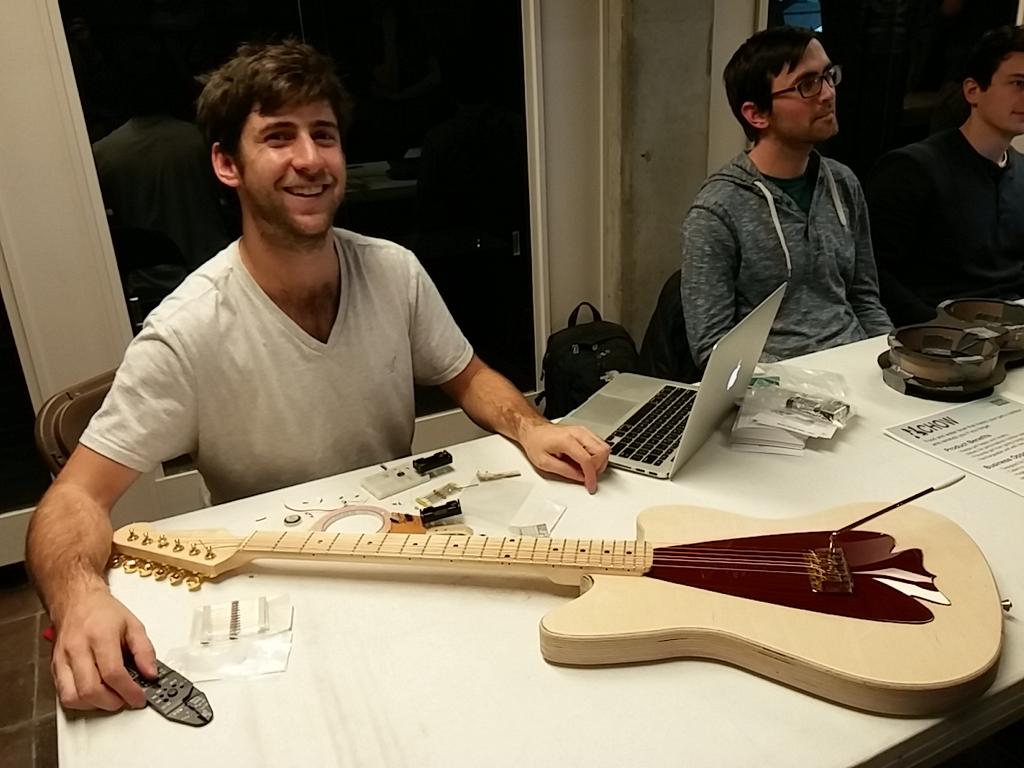 ThePeterSuCrew's tweet photo. Always wanted to build your own instrument? Could've done it @make_a_thon. Come next year. @MPowered @umich http://t.co/MlGR2RGn1r