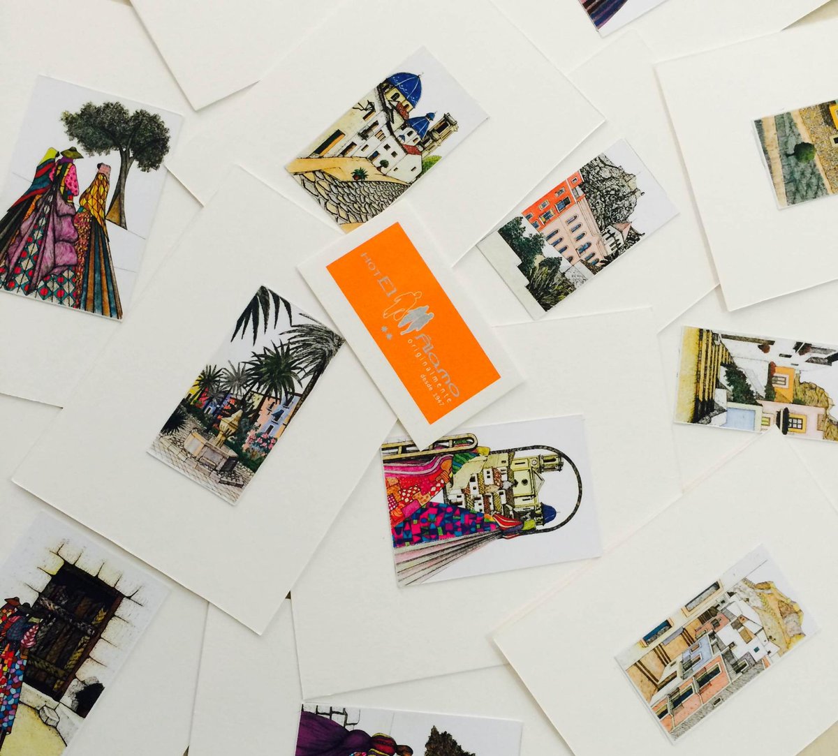 hotelalamo's tweet photo. Ya están en #HotelÁlamoAlicante las miniaturas de Rico&amp;Nuño sobre detalles de Alicante. Recuerdo ideal de tu estancia http://t.co/tolDc6nidI