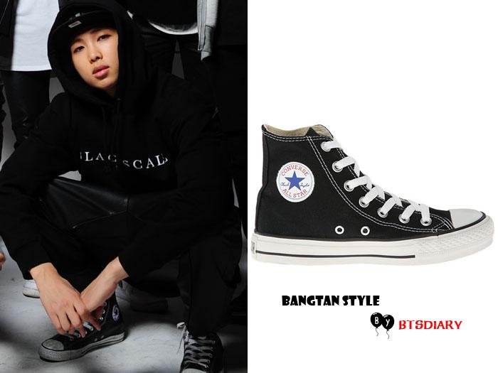 bts converse high shoes