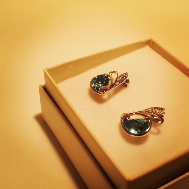 BLUE SWANS silver earrings with rhodium plating 27 jd Free delivery in Amman

WhatsApp 079… ift.tt/1zx5Zir