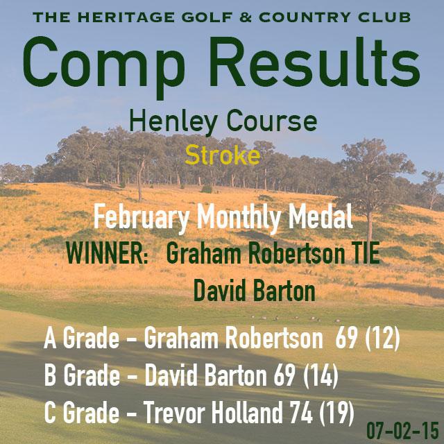 Heritage Golf & CC tweet media