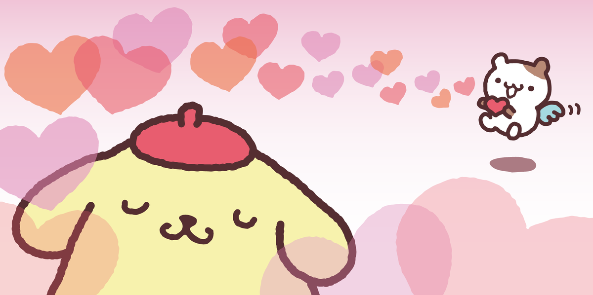 purin_sanrio's tweet image. おはよ〜♪　今年は、バレンタインのチョコ何個もらえるかな〜♡